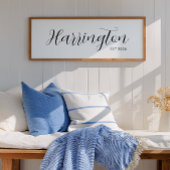 カスタム姓プリント新しいホーム所有者ギフト ポスター