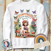 カスタム姪と甥が叔母素晴らしの庭を命名