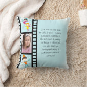 カスタム姿スケートで滑る枕 クッション (ブランケット)