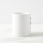 カスタム婚約マグブライドマグ コーヒーマグカップ (中央)