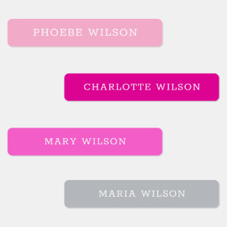 カスタム子ども学名 ラベル