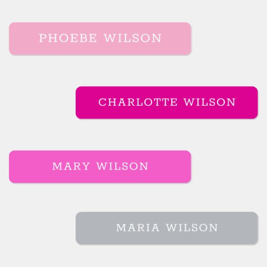 カスタム子ども学名 ラベル (グループ)