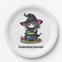 カスタム子供のハロウィンパーティー ペーパープレート
