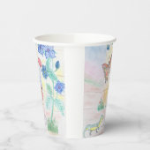 カスタム子供の作品、くるみ割り人形のおもちゃ、蝶々、 紙コップ (左)