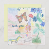 カスタム子供アート、くるみ割り人形のおもちゃ、蝶々、 (正面/裏面)