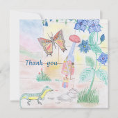 カスタム子供アート、くるみ割り人形のおもちゃ、蝶々、 (正面)