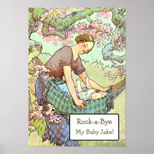 カスタム子供部屋プリント ポスター (正面)