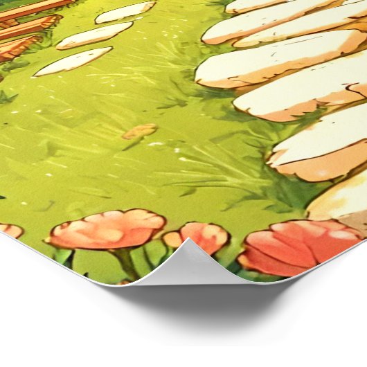 カスタム子 ポスター (角)