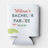 カスタム学士パーモダンティー・ゴルファー氏名日付 缶クーラー (裏面)