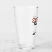 カスタム学校参事感謝の気持ち タンブラーグラス (右)