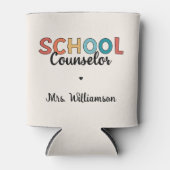 カスタム学校参事感謝の気持ち 缶クーラー (正面)