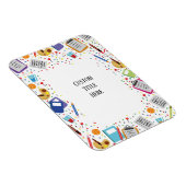 カスタム学校招待状 マグネット (右側)