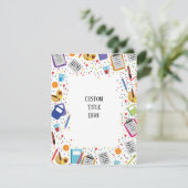 カスタム学校招待状 招待状 (スタンド正面)