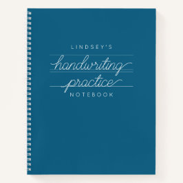 カスタム学生手書き練習用ノートブック ノートブック