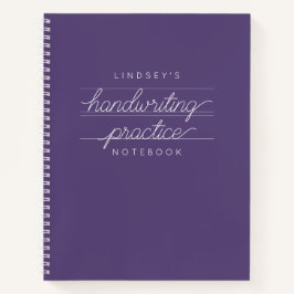 カスタム学生手書き練習用ノートブック ノートブック