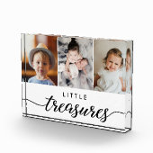 カスタム孫々写真小さな宝物キープサケ フォトブロック (右)