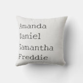 カスタム孫の名前 クッション (裏面)