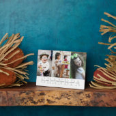 カスタム孫フォトコラージュ フォトプラーク (側面)