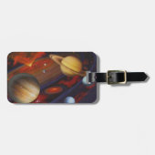 カスタム宇宙ラゲッジタグ ラゲッジタグ (正面横)