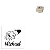 カスタム宇宙署名 ラバースタンプ (押印)