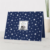 カスタム宇宙飛行士 宇宙パパの日カード カード (裏面)