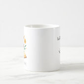 カスタム定年退職マグカップ、名入れハッピー退職 コーヒーマグカップ (中央)