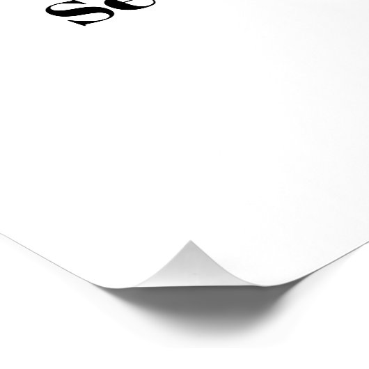 カスタム定義ワード名詞贈り物ウォールアート ポスター (コーナー)