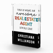 カスタム実在おもしろい不動産仲介業者素晴らし フォトブロック (右)