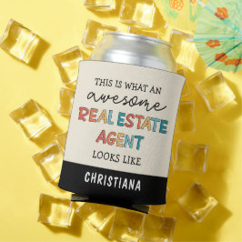 カスタム実在おもしろい不動産仲介業者素晴らし 缶クーラー