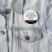 カスタム実在おもしろい不動産仲介業者素晴らし 缶バッジ (インサイチュ)