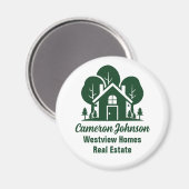 カスタム実在エステートカンパニーグリーンフォレストハウス マグネット (正面/裏面)