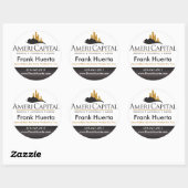 カスタム実在エステートシール ラウンドシール (シート)