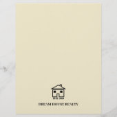 カスタム実在エステートテンプレート チラシ (裏面)