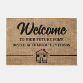 カスタム実在エステート不動産仲介業者オープンハウス ドアマット (正面)