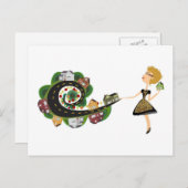 カスタム実在エステート ポストカード (正面/裏面)