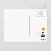 カスタム実在エステート ポストカード (裏面)