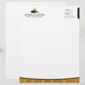 カスタム実在エステートLetterhead V3 レターヘッド (正面/裏面)