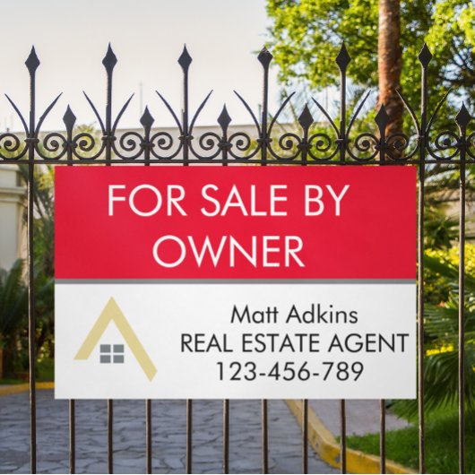 カスタム実在シンプル不動産プロモーション 横断幕