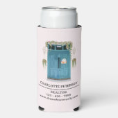 カスタム実在不動産代理店促進 スリム缶クーラー (Seltzer正面)