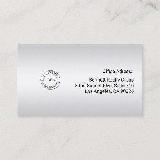 カスタム実在名所名刺券 名刺 (裏面)