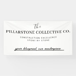 カスタム実在建築会社名銀行 横断幕