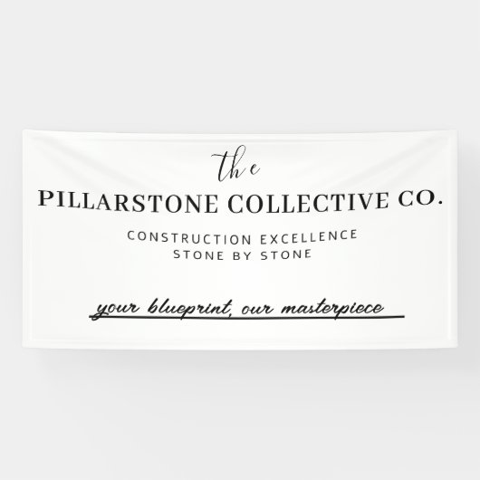 カスタム実在建築会社名銀行 横断幕 (横)