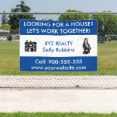 カスタム実在Estate Logoプロモ広告ノ 横断幕 (インサイチュ)