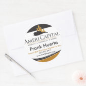 カスタム実在Estate Seales V3 ラウンドシール (封筒)