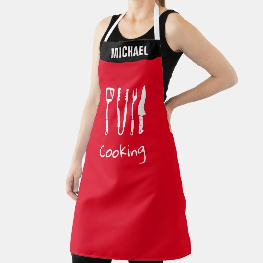 カスタム家庭用厨房料理 エプロン (インサイチュ)
