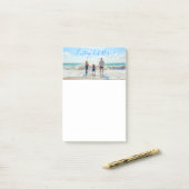 カスタム家族との文字写真 ポストイット (デスク上)