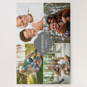 カスタム家族のコラージュ数々の写真 ジグソーパズル (縦)