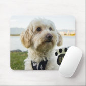 カスタム家族のペット写真 |モノグラムの | マウスパッド (マウス)