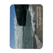 カスタム家族の休暇フォト冷蔵庫マグネット。 マグネット (縦)