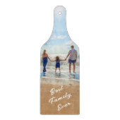 カスタム家族の写真カッティングボードギフト カッティングボード (正面)